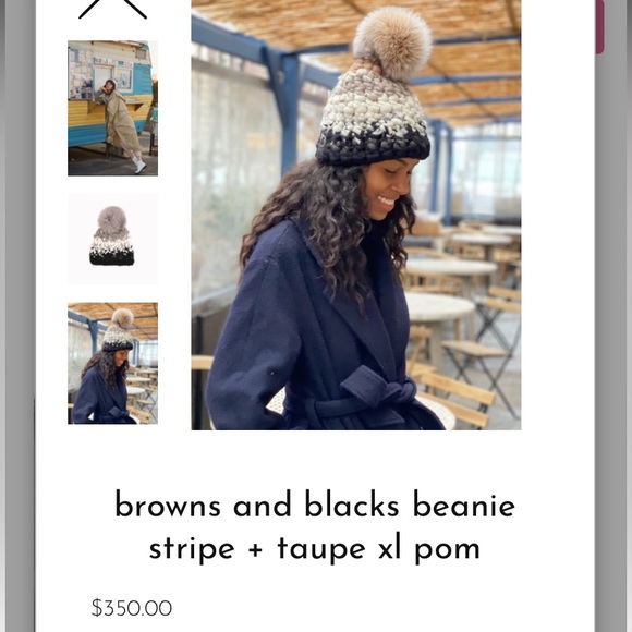 Mischa lampert beanie xl pom - Picture 1 of 4